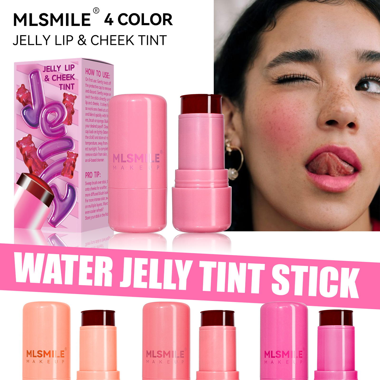 Ulta Beauty Makeup - Water Jelly Tint Stick, Milk Cooling