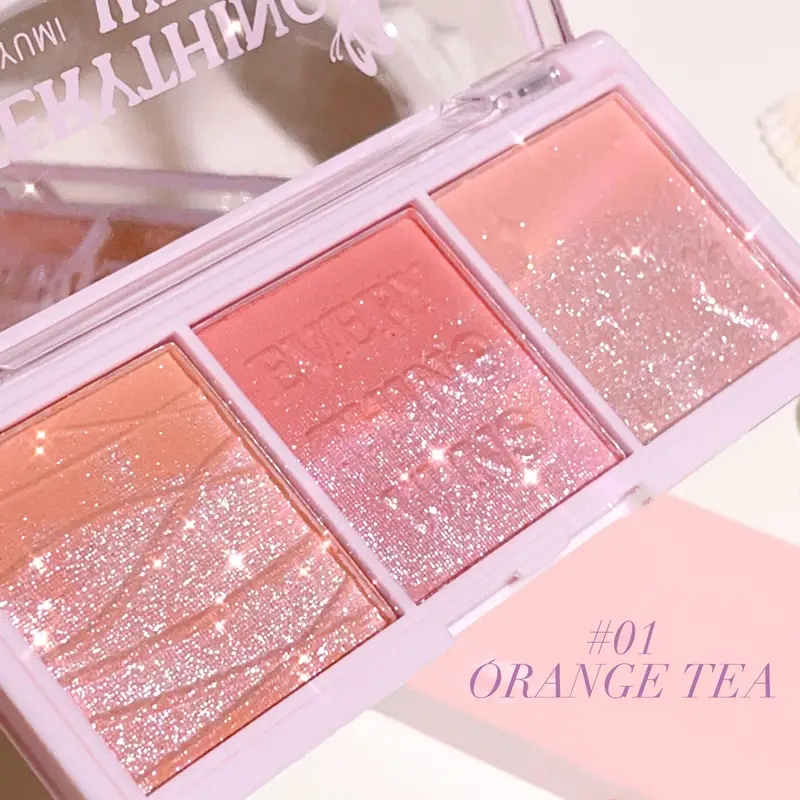 Ulta Beauty Makeup - 3-color Blush Palette Nude Makeup Natural
