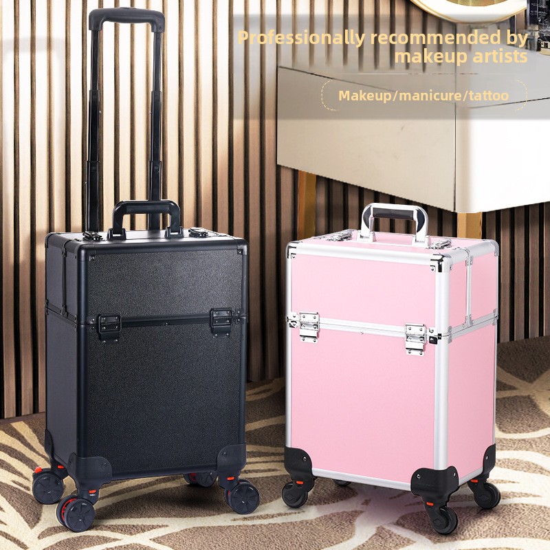 Beauty & Makeup Katia Di Paola Palermo - Professional Nail Art Case Rolling Makeup