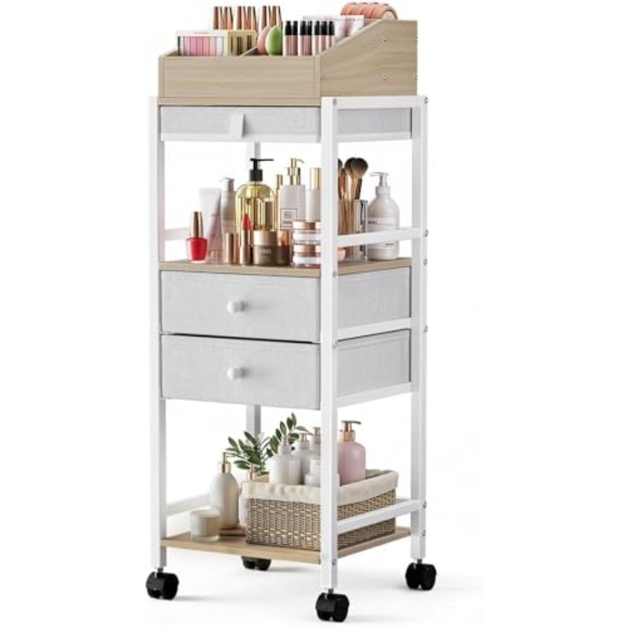 Makeup Organizer - Makeup Organizer Cart Floor Skincare Organizers