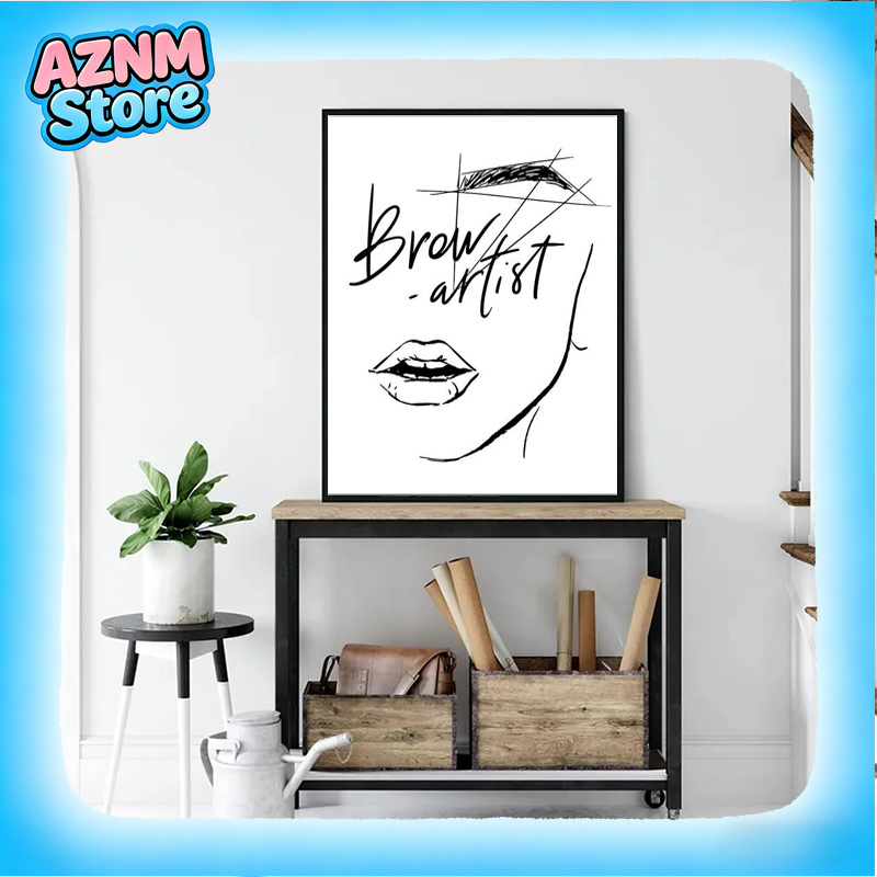 Beauty Makeup Quotes - 2026 Fashion Makeup Poster Sexy Beauty