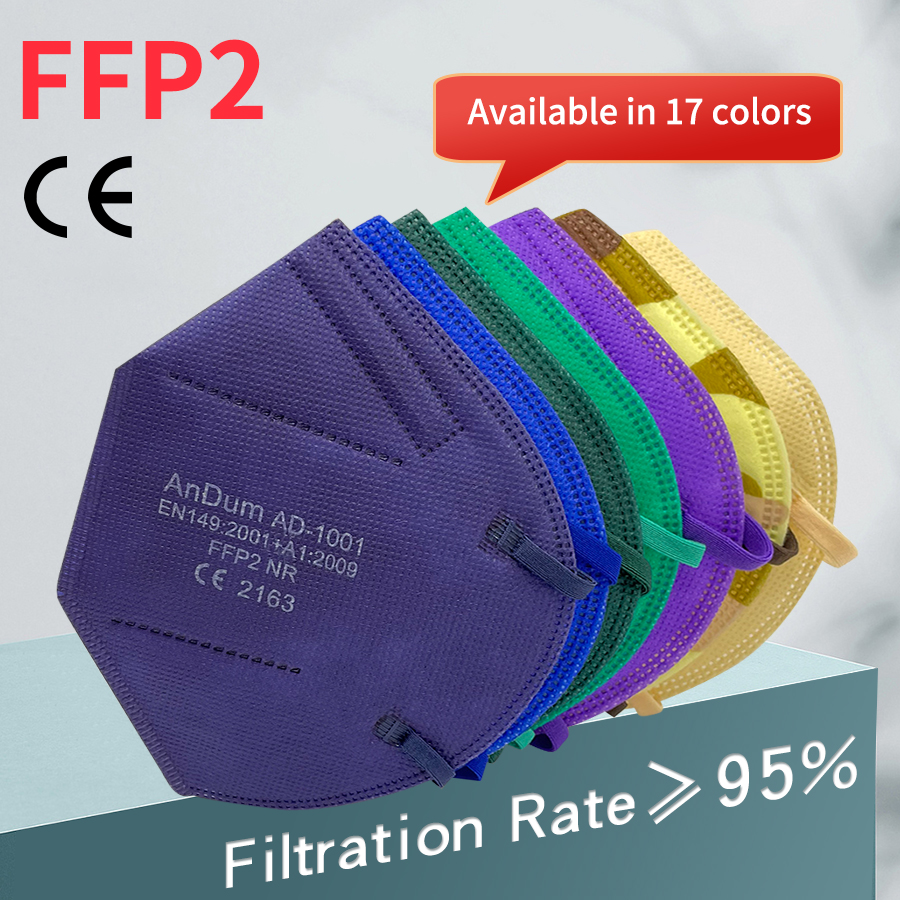 Sheet Face Mask Pack - 10PCS FFP2 Mask CE Approved Filtering