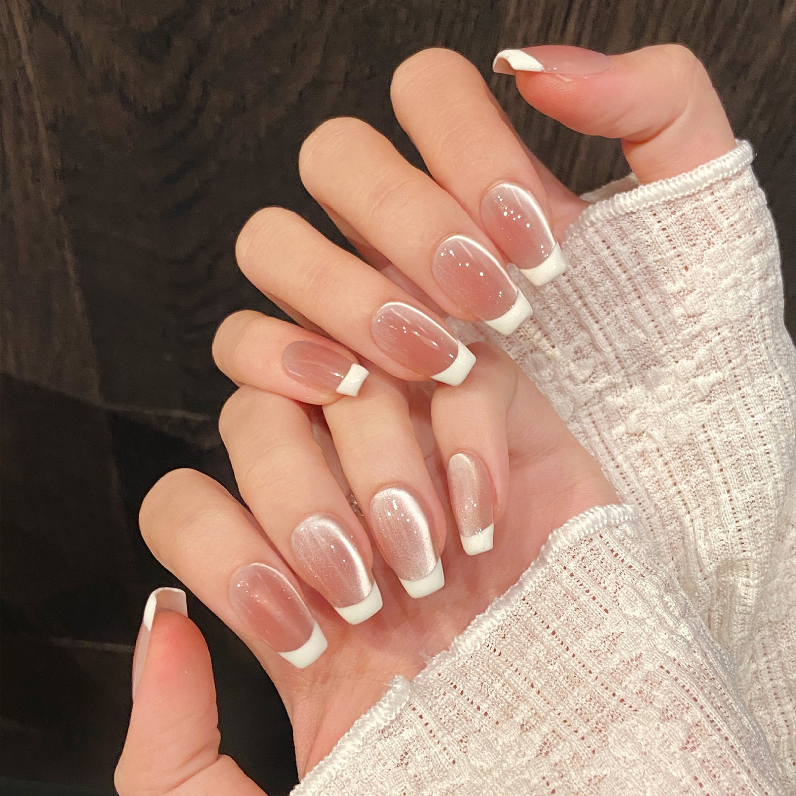 Ulta Beauty Makeup - Ballet Milk White French Handmade False