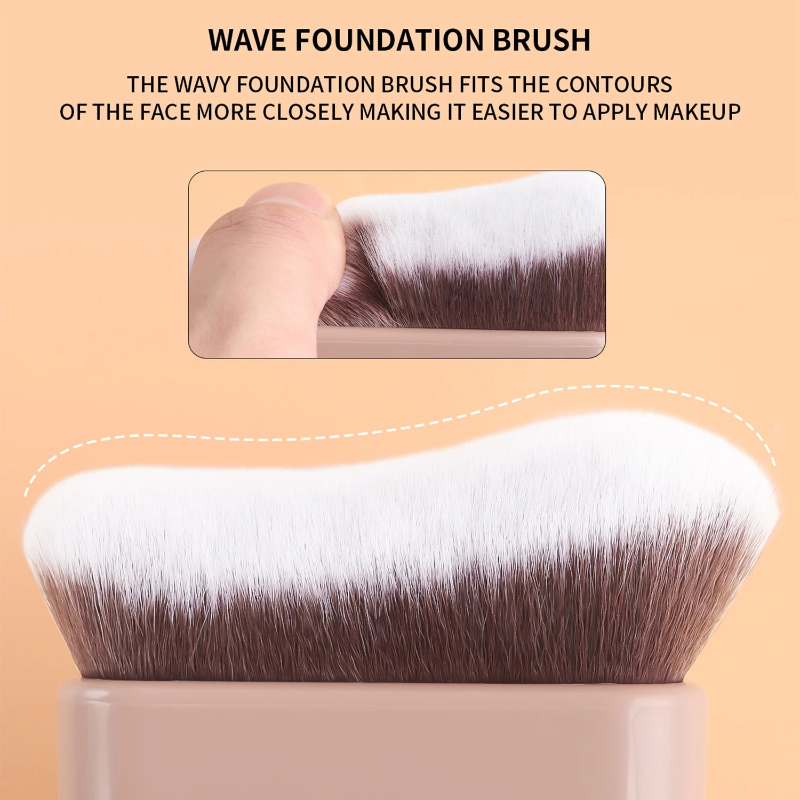 1Pc Hand-held MakeupBrush, Fou – Beauty Makeup Brushes Bewertung und Preis