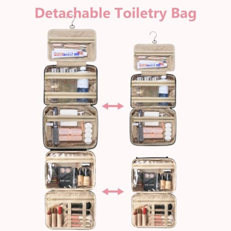 Detachable Travel Toiletry Bag – Makeup Organizer Bewertung und Preis