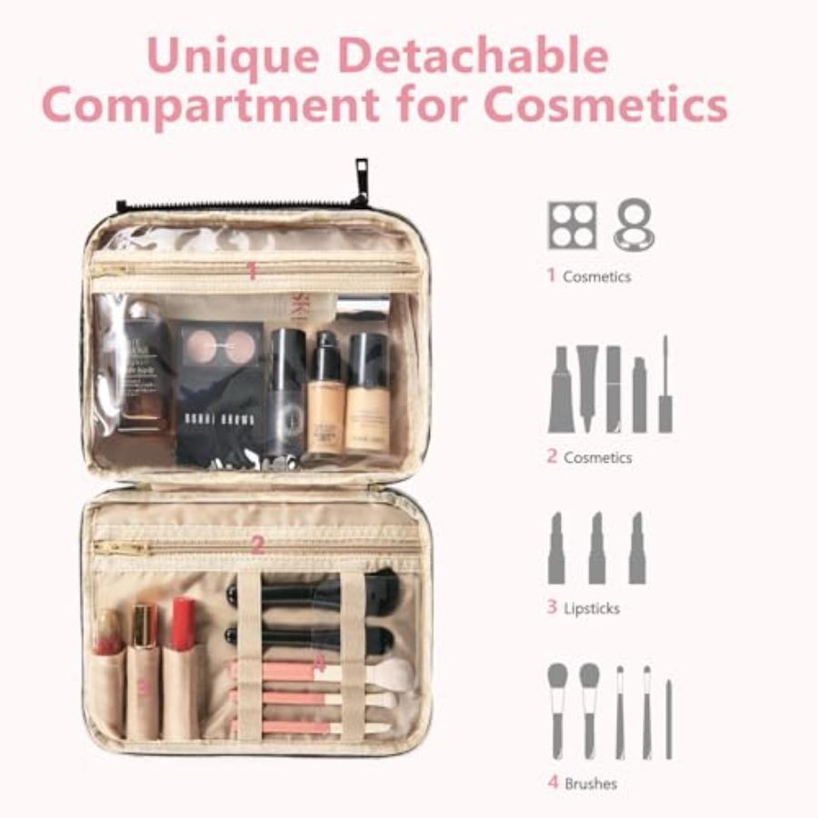 Detachable Travel Toiletry Bag – Makeup Organizer Bewertung und Preis