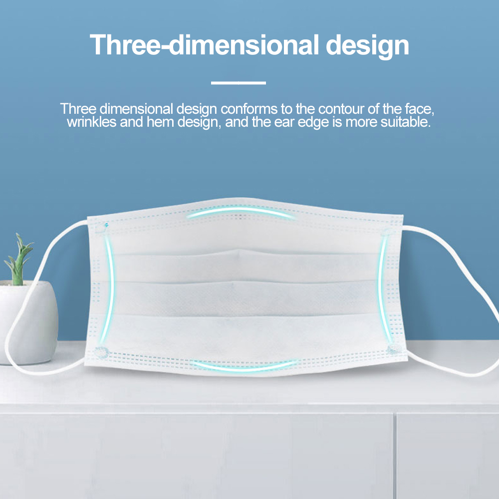 Mask Disposable Non wove 3 Lay – Sheet Face Mask Pack Bewertung und Preis