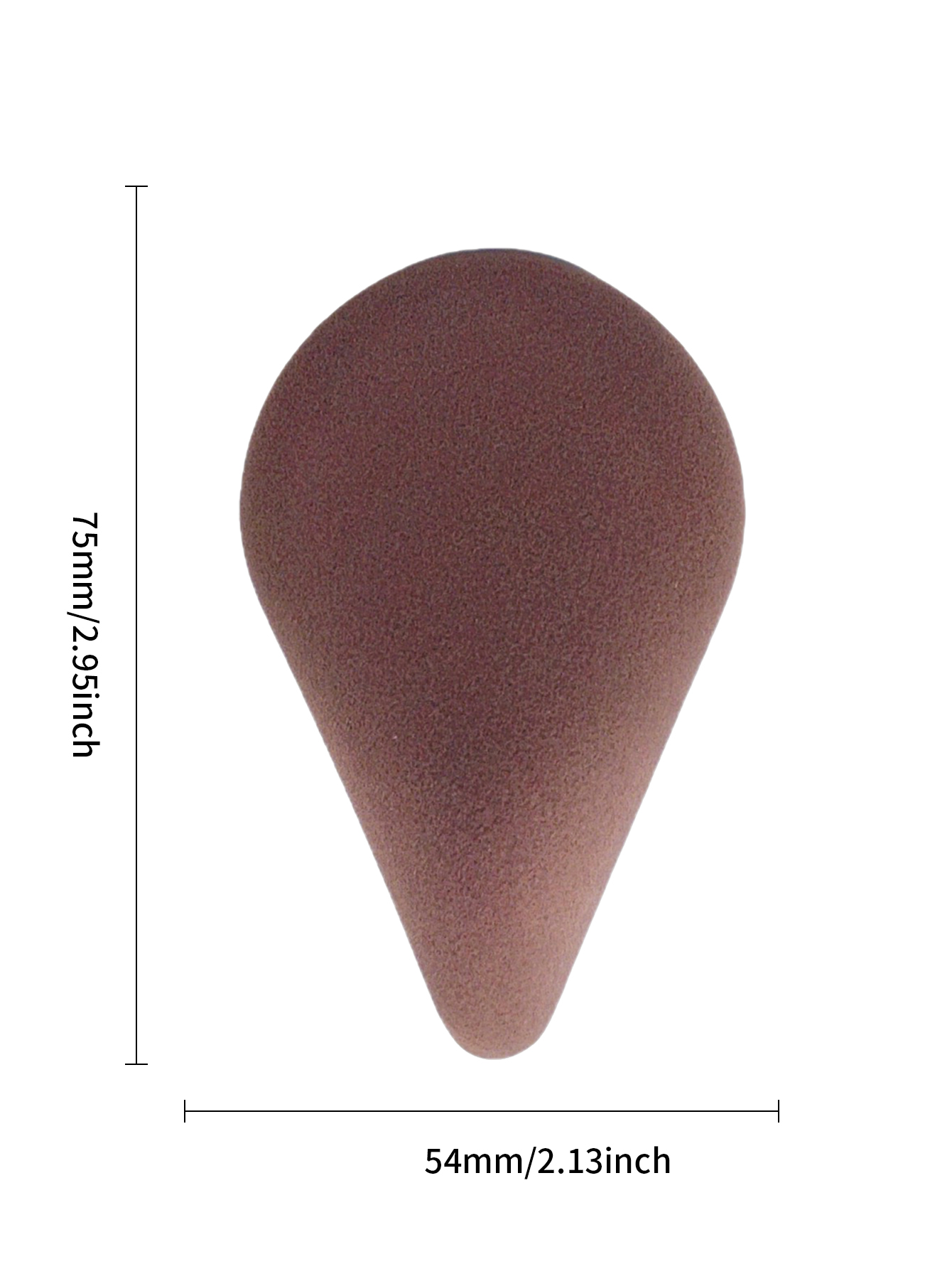 1/3/4pcs Brown  Makeup Sponge  – Beauty Makeup Tools Use Bewertung und Preis