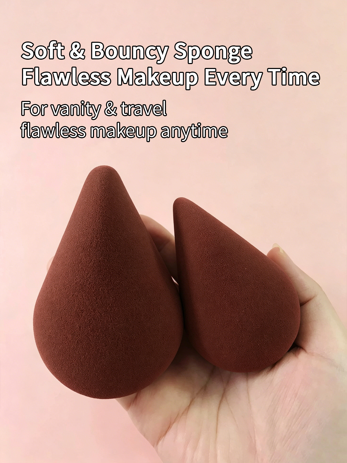 1/3/4pcs Brown  Makeup Sponge  – Beauty Makeup Tools Use Bewertung und Preis
