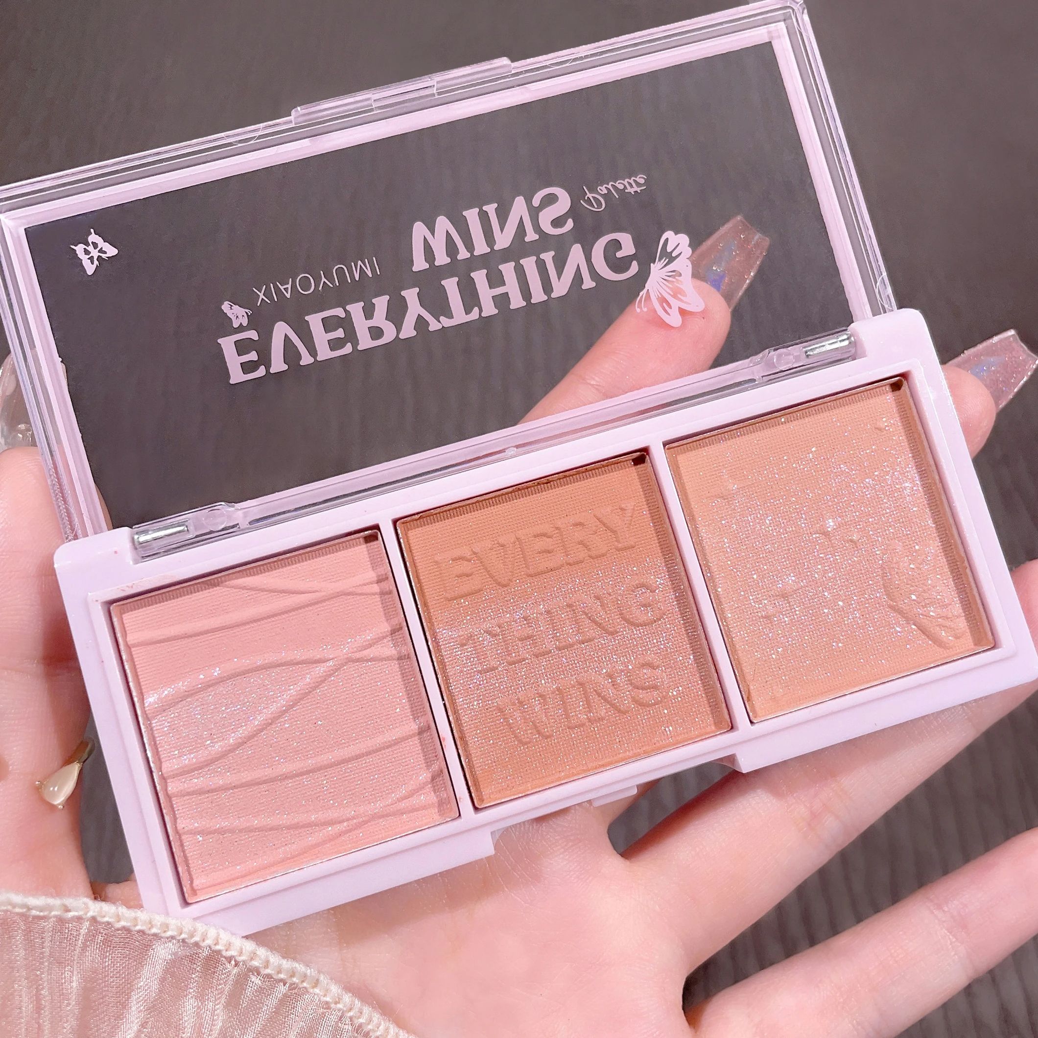 3-color Blush Palette Nude Mak – Ulta Beauty Makeup Bewertung und Preis