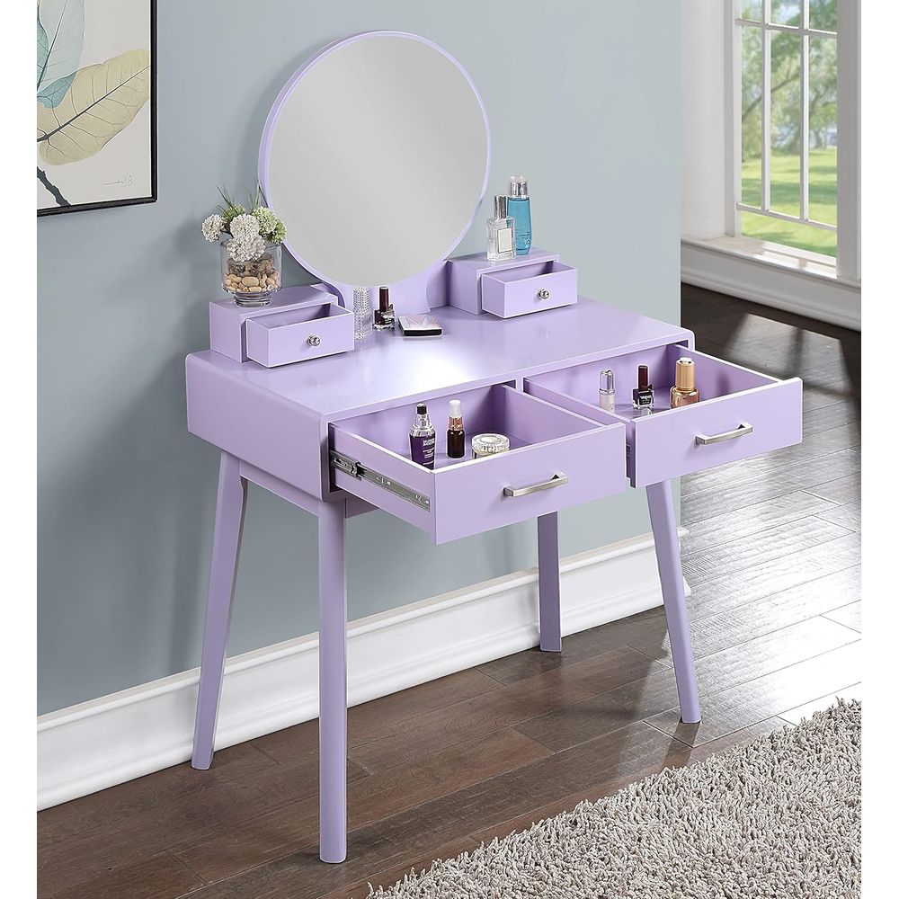 Large Round Mirror Vanity Set  – Beauty No Makeup Bewertung und Preis