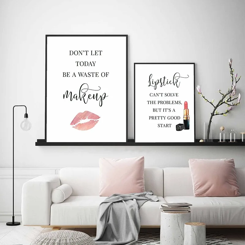 Makeup Quotes Poster Eyelash E – Beauty Makeup Quotes Bewertung und Preis