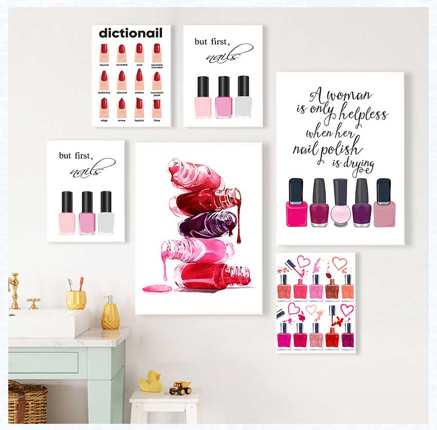 Art Posters and Prints Nail Te – Beauty Makeup Quotes Bewertung und Preis
