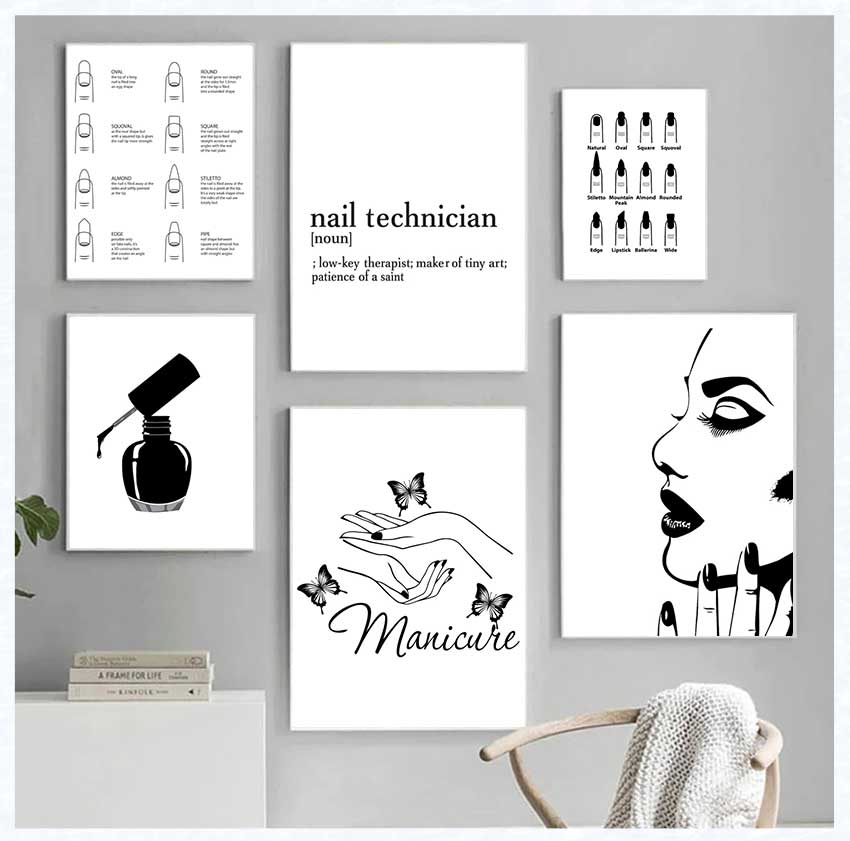 Art Posters and Prints Nail Te – Beauty Makeup Quotes Bewertung und Preis
