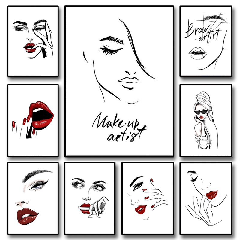 2026 Fashion Makeup Poster Sex – Beauty Makeup Quotes Bewertung und Preis