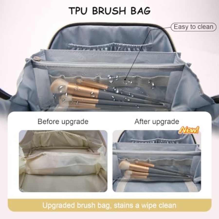 Travel Makeup Bag for Women: C – Makeup Organizer Bewertung und Preis