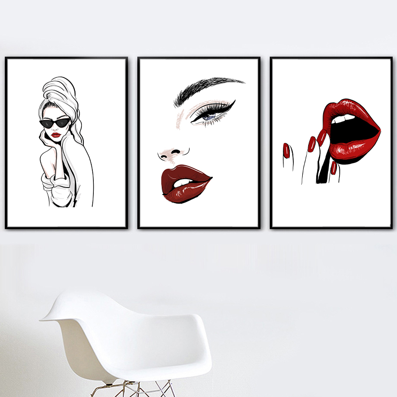 Nordic fashion makeup poster p – Beauty Makeup Quotes Bewertung und Preis