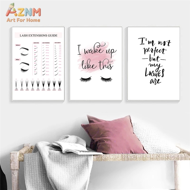 AZNM Lash Extensions Guide Can – Beauty Makeup Quotes Bewertung und Preis