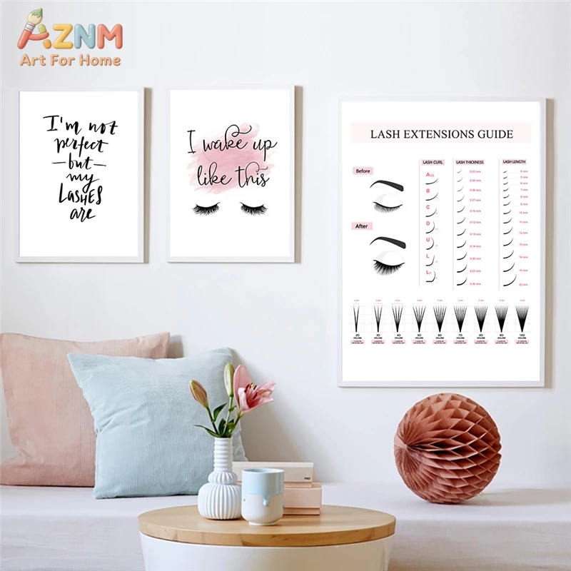 AZNM Lash Extensions Guide Can – Beauty Makeup Quotes Bewertung und Preis