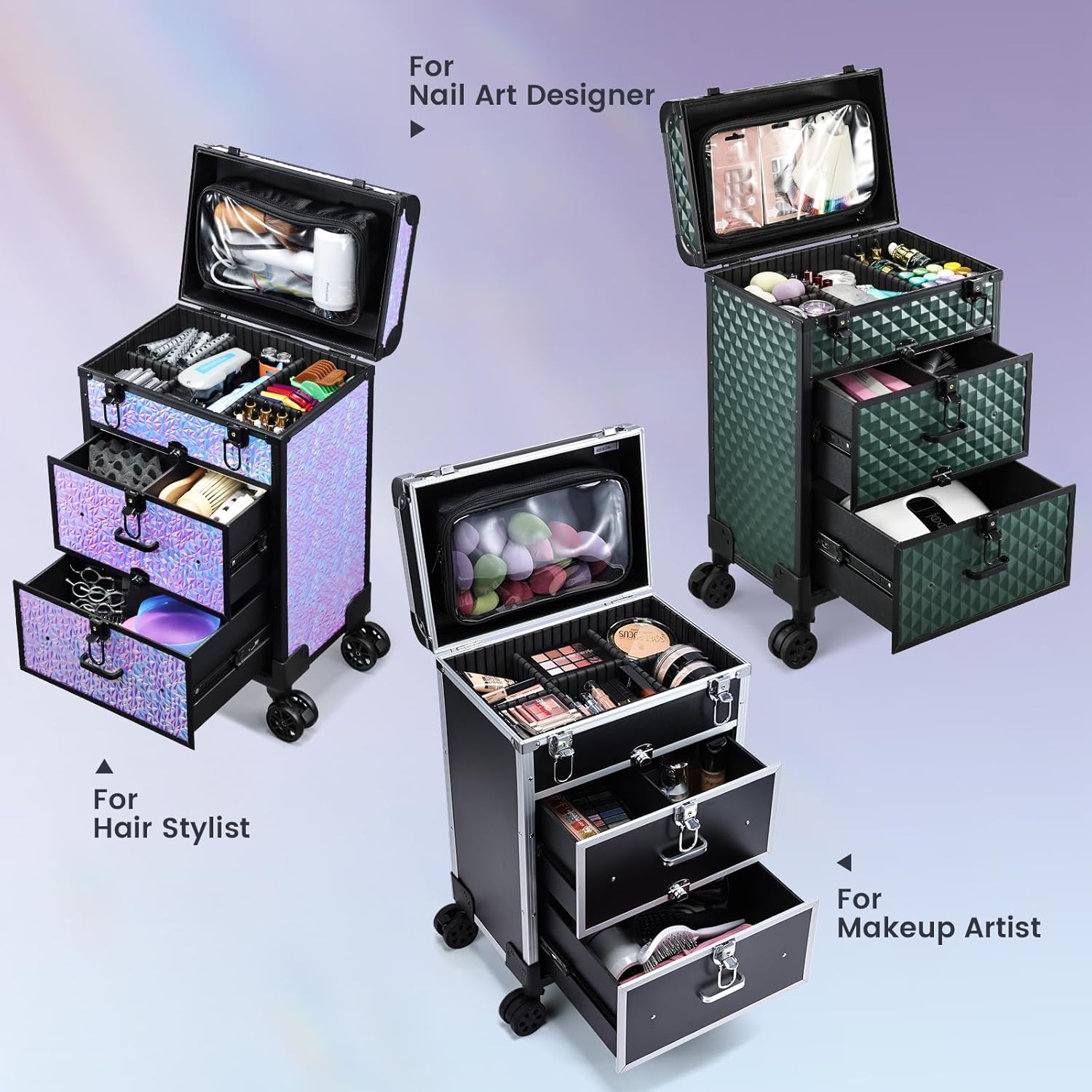 Professional Rolling Makeup Tr – Makeup Organizer Bewertung und Preis