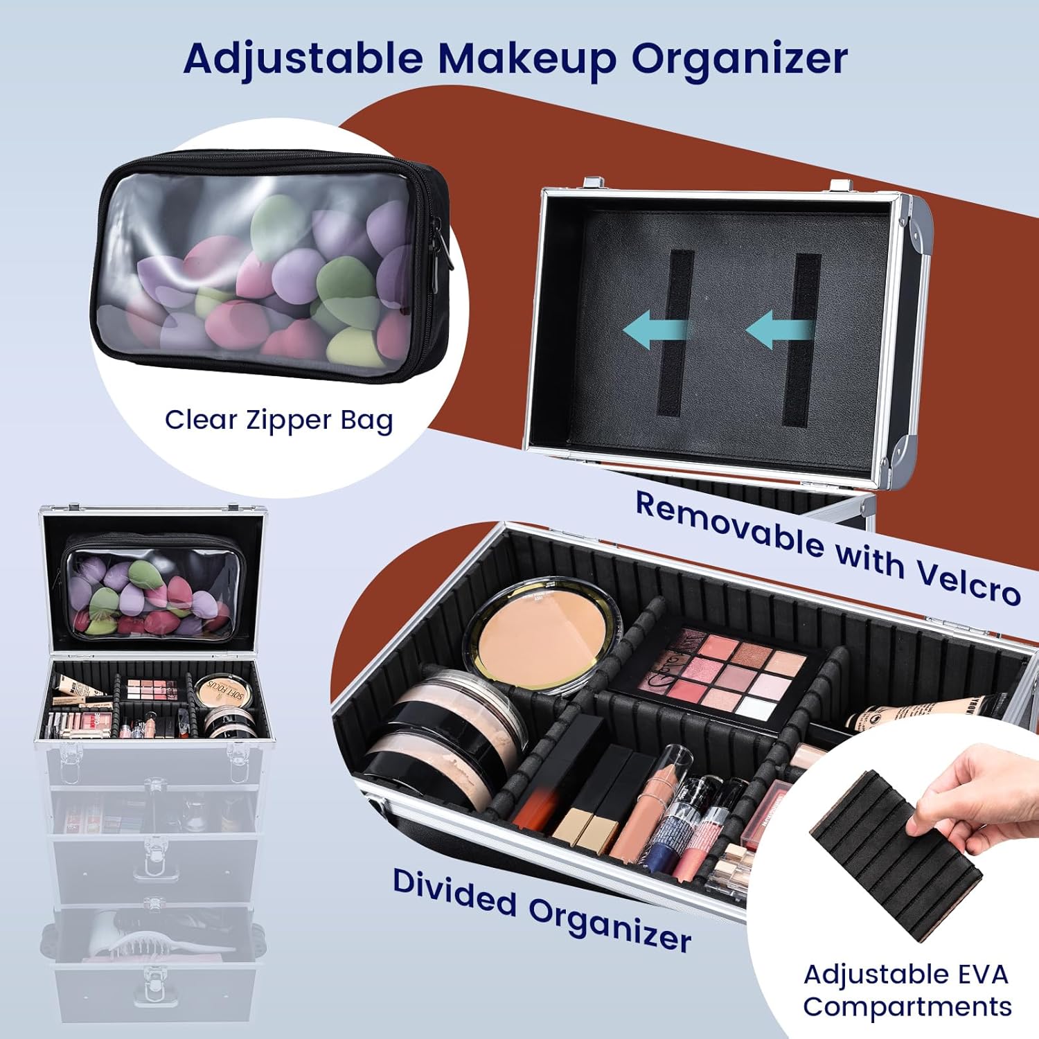 Professional Rolling Makeup Tr – Makeup Organizer Bewertung und Preis