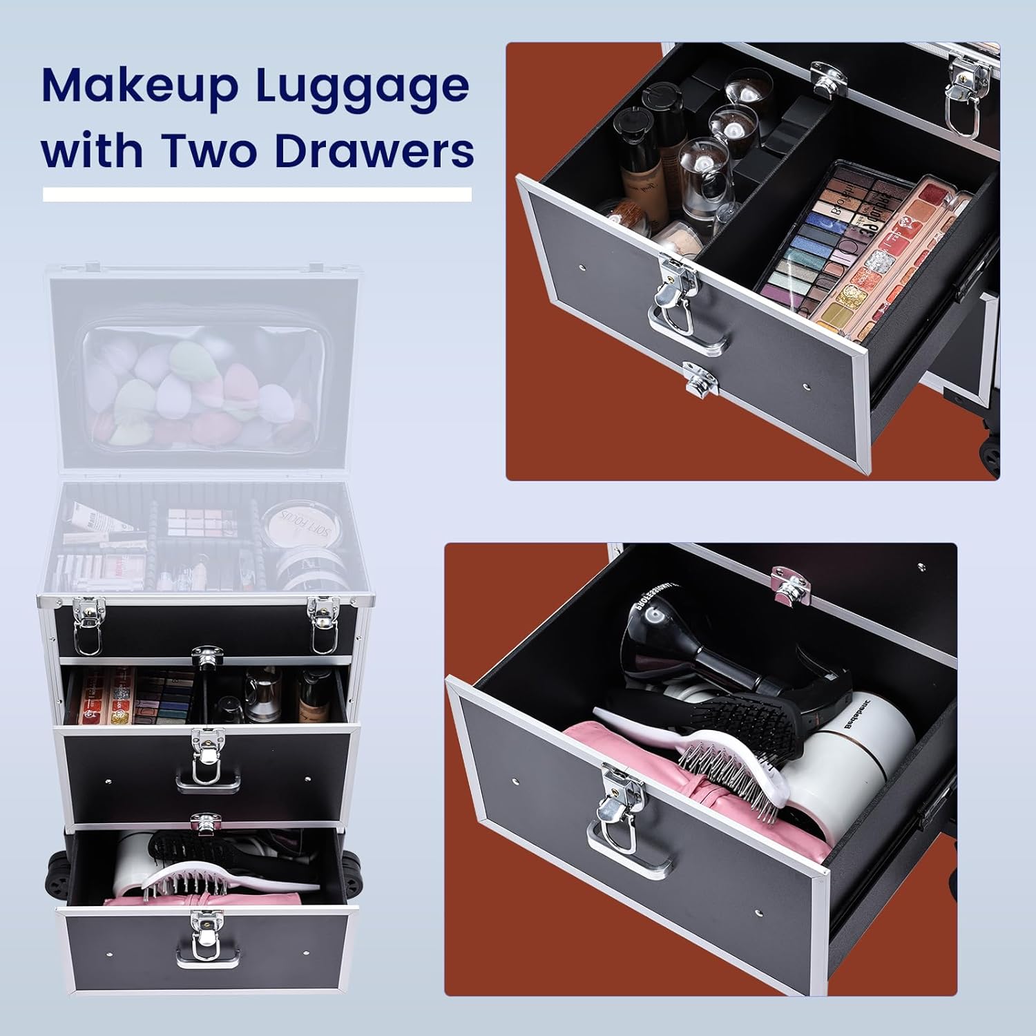 Professional Rolling Makeup Tr – Makeup Organizer Bewertung und Preis
