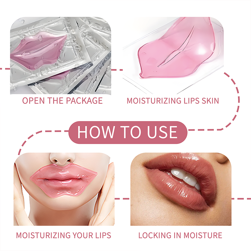20Pcs/Box Pink Lips Masks Shee – Sheet Face Mask Pack Bewertung und Preis