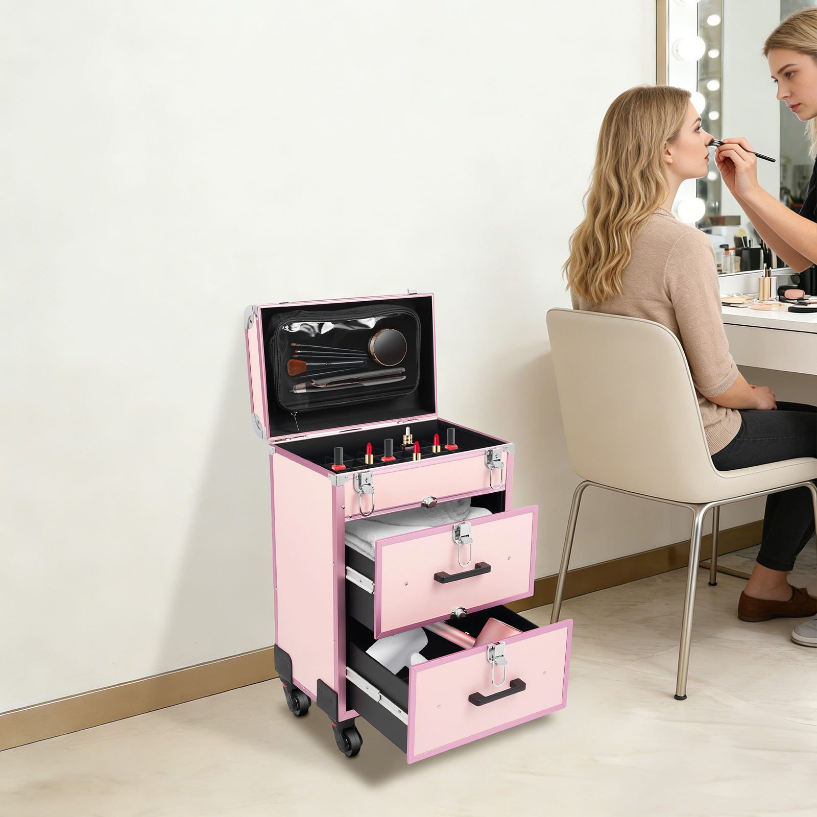Bymaocar 40 Grids Makeup Train – Beauty & Makeup Katia Di Paola Palermo Bewertung und Preis