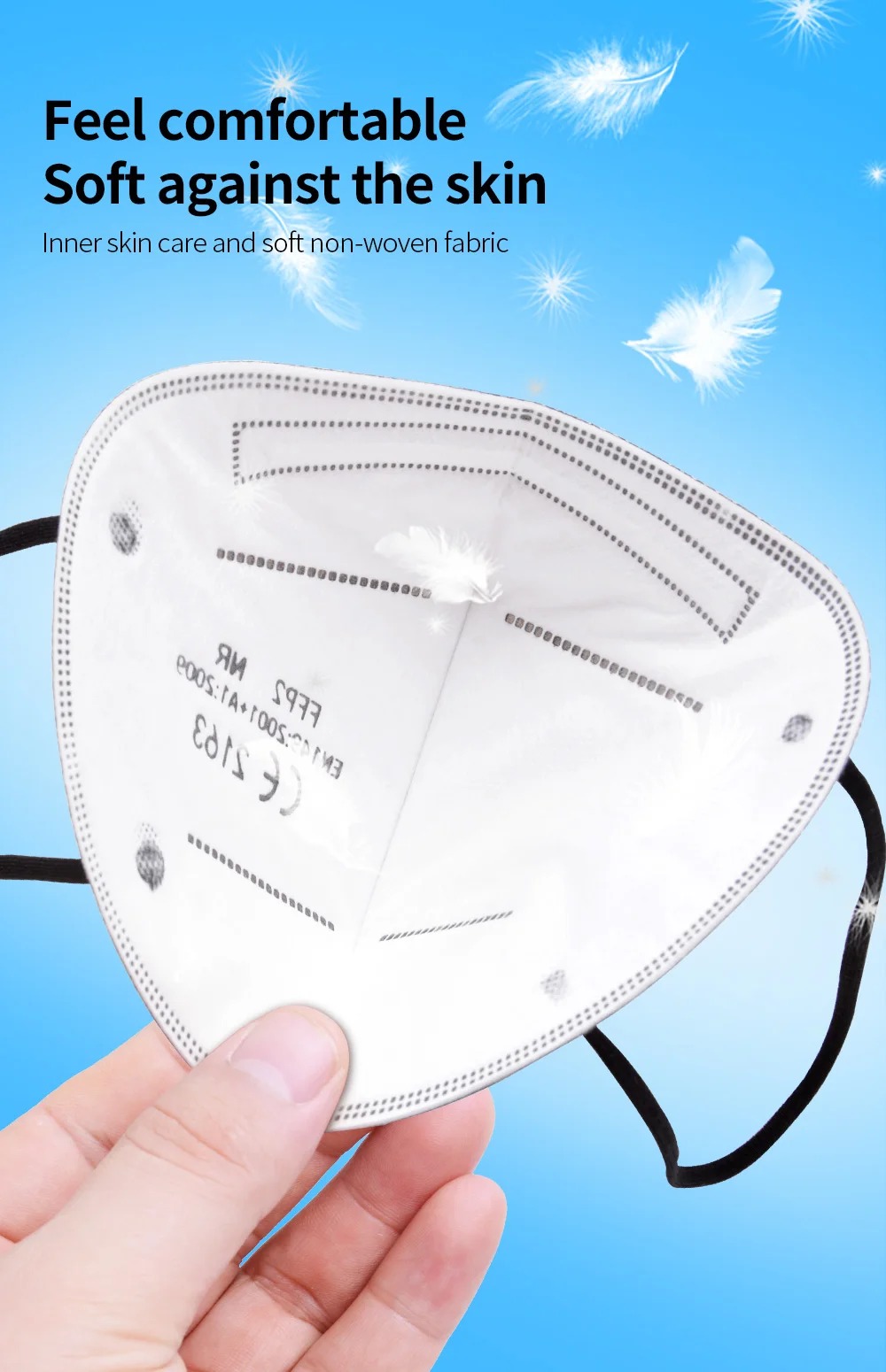 FFP2 Face Masks Masques CE KN9 – Sheet Face Mask Pack Bewertung und Preis