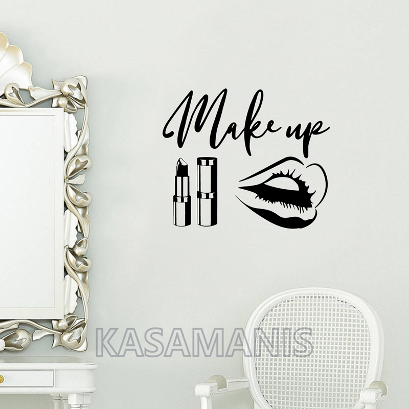 MakeUp Quote Wall Art Decals B – Beauty Makeup Quotes Bewertung und Preis
