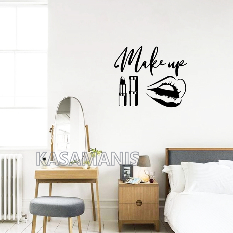 MakeUp Quote Wall Art Decals B – Beauty Makeup Quotes Bewertung und Preis