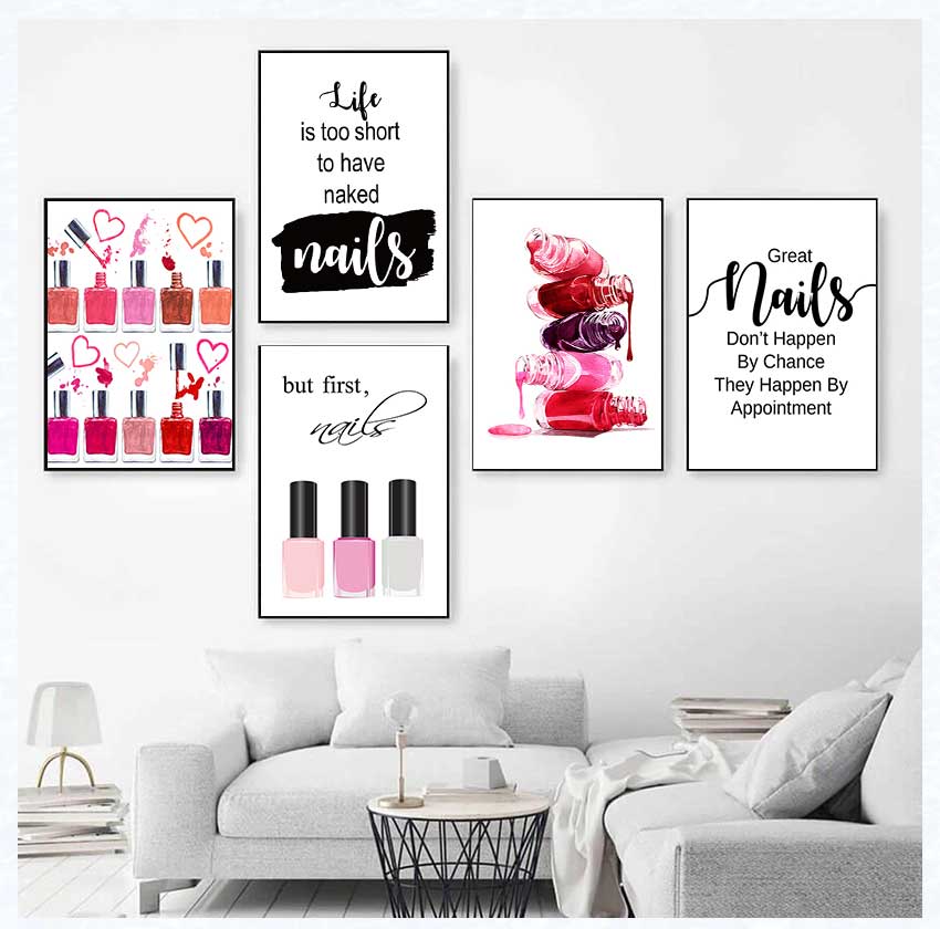 Art Posters and Prints Nail Te – Beauty Makeup Quotes Bewertung und Preis