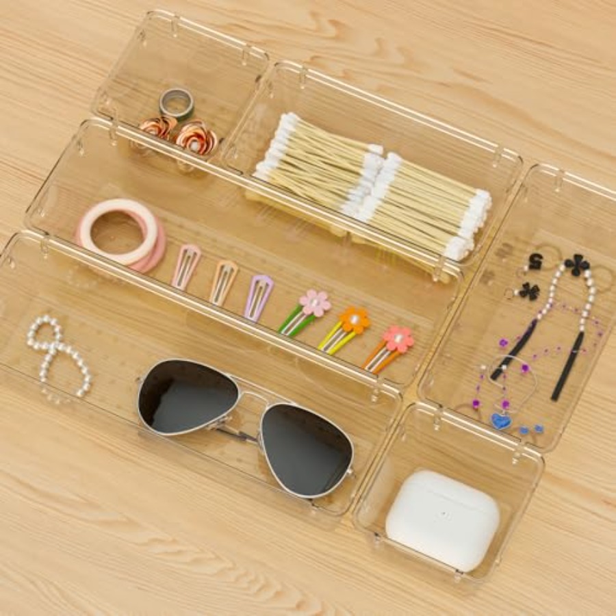 6 Pack Drawer Organizer Set, A – Makeup Organizer Bewertung und Preis