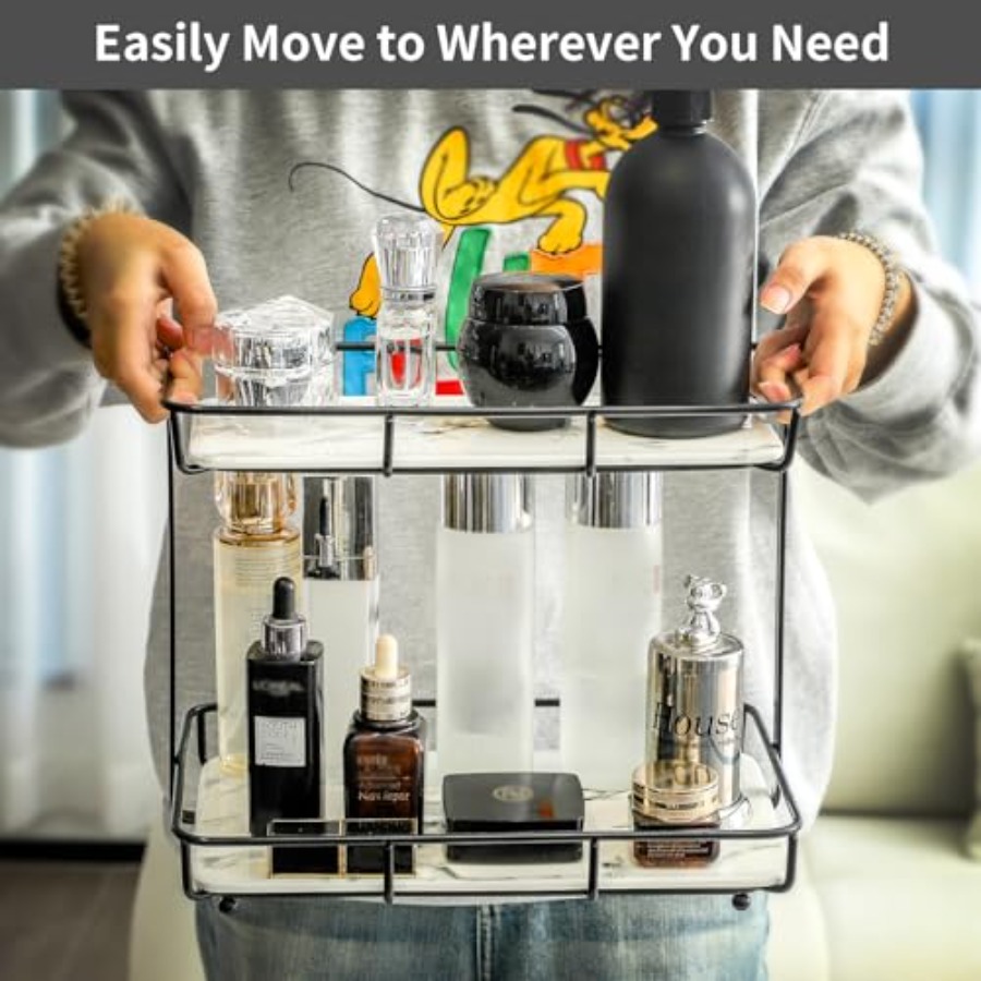 Bathroom Organizer Countertop  – Makeup Organizer Bewertung und Preis