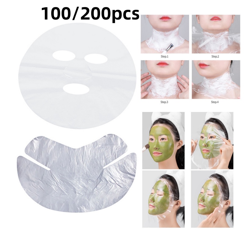 Masks Wrap Face Plastic Film F – Sheet Face Mask Pack Bewertung und Preis