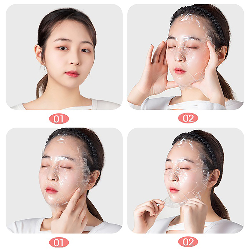 Masks Wrap Face Plastic Film F – Sheet Face Mask Pack Bewertung und Preis